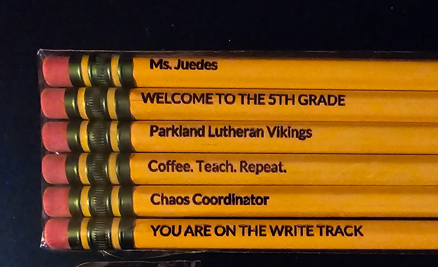 Personalized Pencil Set