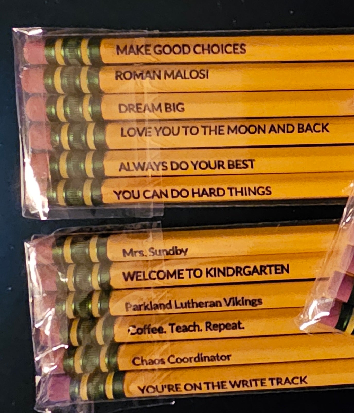 Personalized Pencil Set