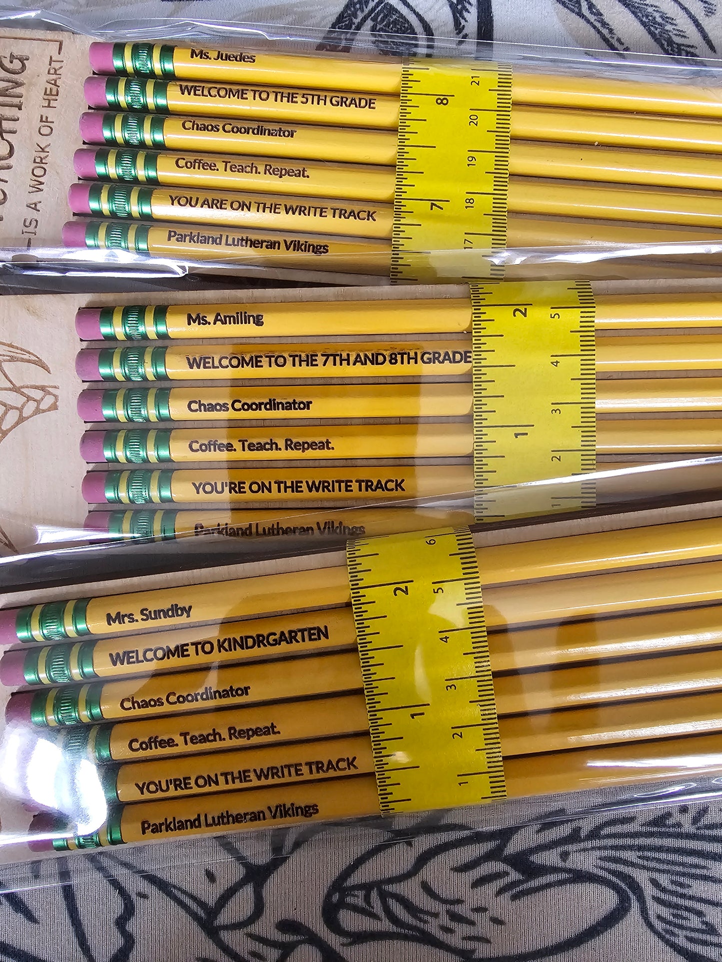 Personalized Pencil Set