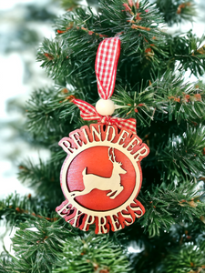 Reindeer Express Ornament