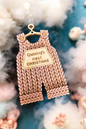 Personalized Baby's First Christmas Knit Ornament Collection