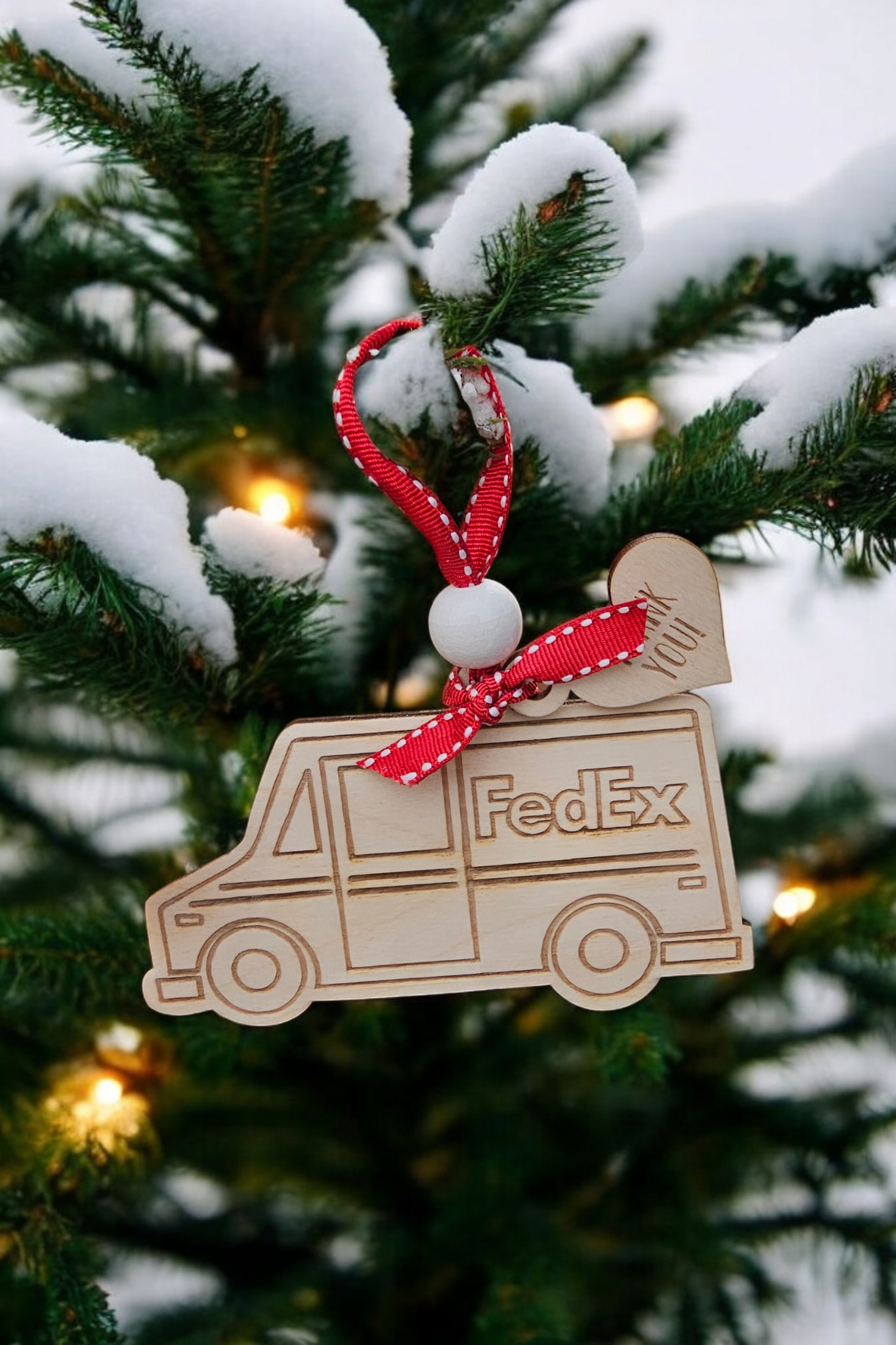 Delivery Driver Ornament