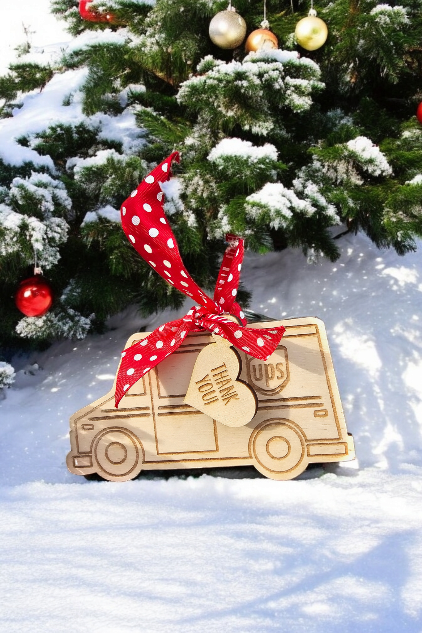 Delivery Driver Ornament
