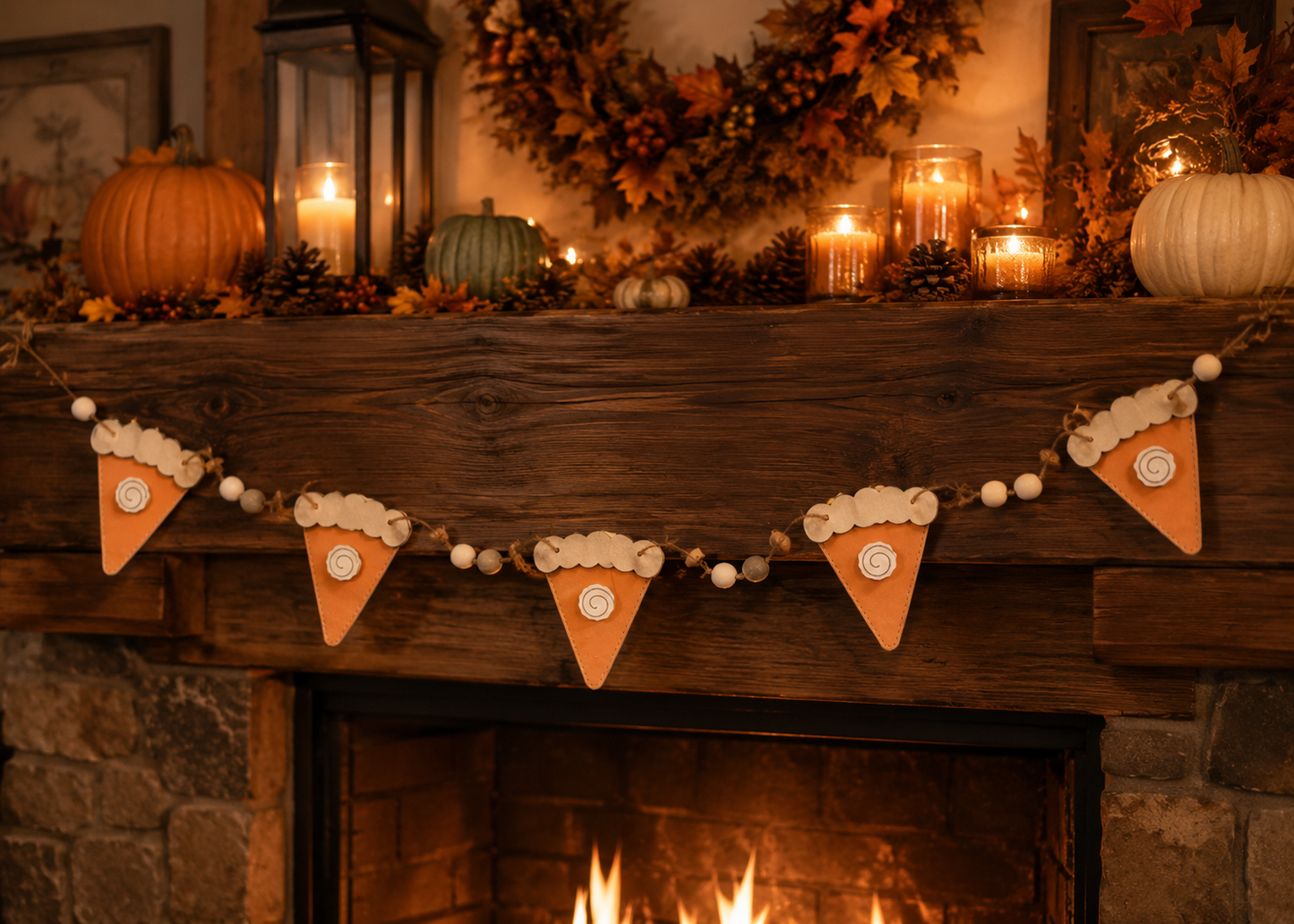 Pumpkin Pie Garland