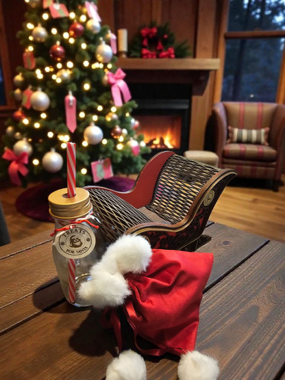 Milk and Cookies Treat Sleigh Set