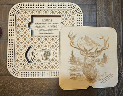 Cribbage Board Personalized