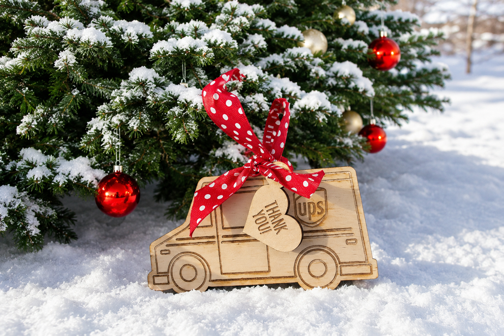 Delivery Driver Ornament