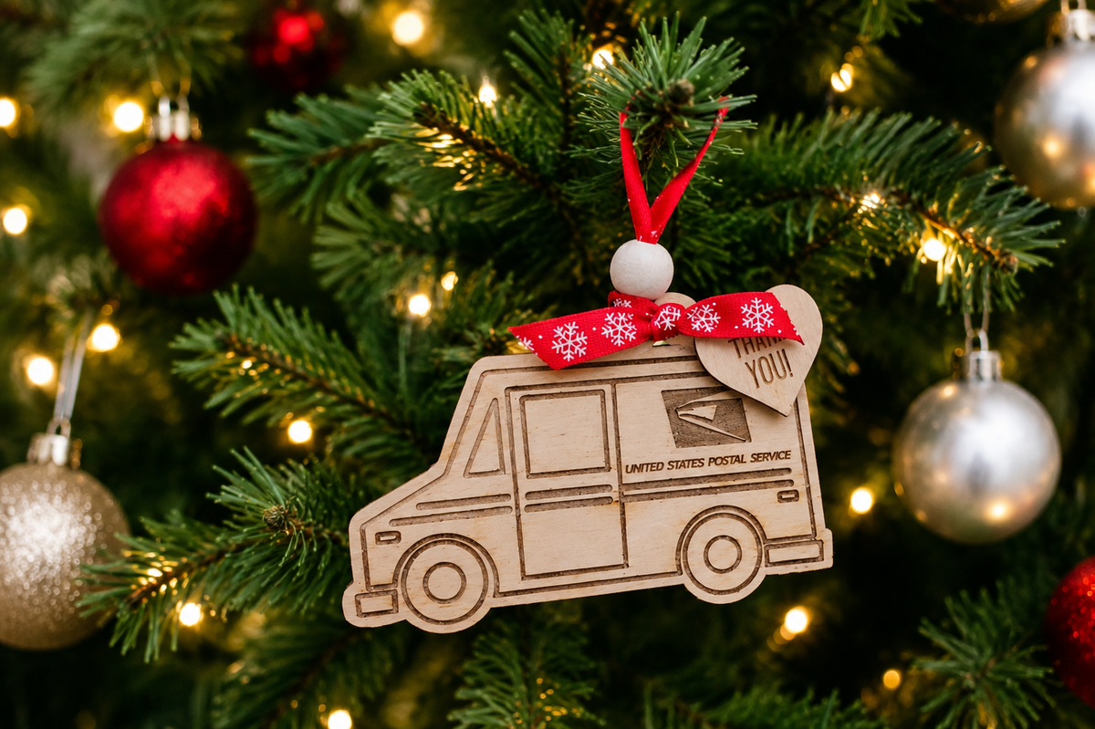 Delivery Driver Ornament