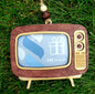 Retro TV Gift Card/Photo Frame Ornament