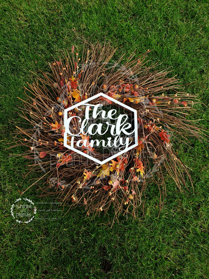 Create a lasting tribute to your family with this special Birch Wood Sports Wreath Decor. Perfect for Housewarmings, Weddings, and any occasion, these handcrafted pieces are available in Baseball, Basketball, and Football styles. Each piece has its own unique size and wood grain pattern and will arrive within 5-7 days. Capture your family's spirit with this beautiful, personalized decorative piece.